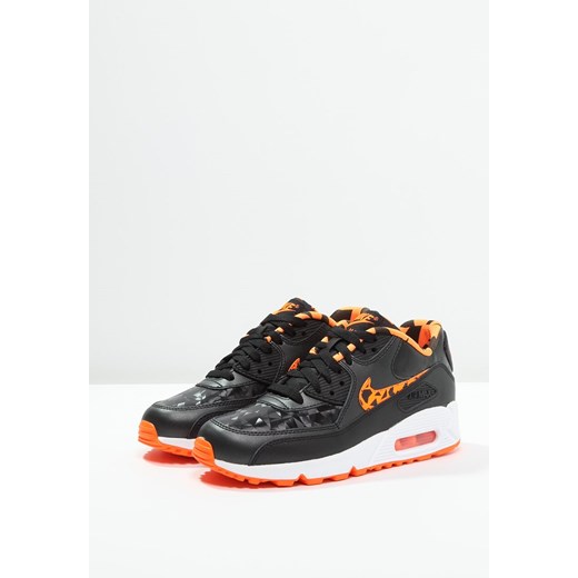 Nike Sportswear AIR MAX 90 FB Tenisówki i Trampki black/total orange/white zalando szary ocieplane