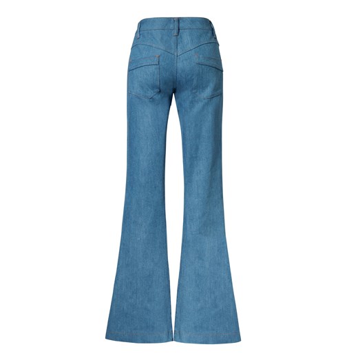 Spodnie dżinsowe FARRAH si-mi-pl niebieski wiosna