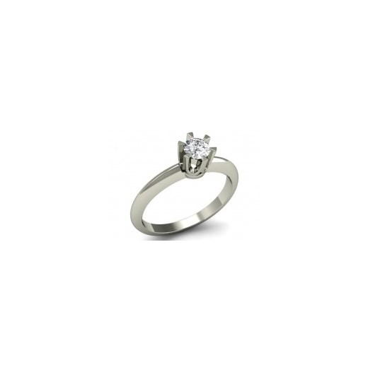 Pierścionek  zaręczynowy z brylantem 0,25 ct lub 0,30 ct diamentum-pl bialy złota