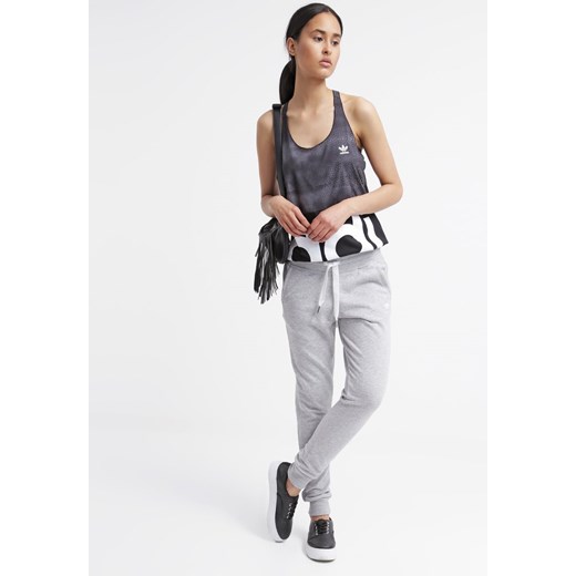 adidas Originals Spodnie treningowe grey zalando  casual