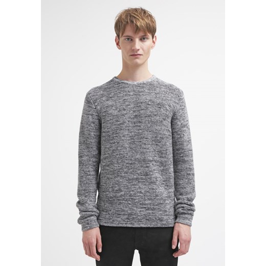 Only & Sons ONSGARFIELD Sweter light grey zalando szary casual