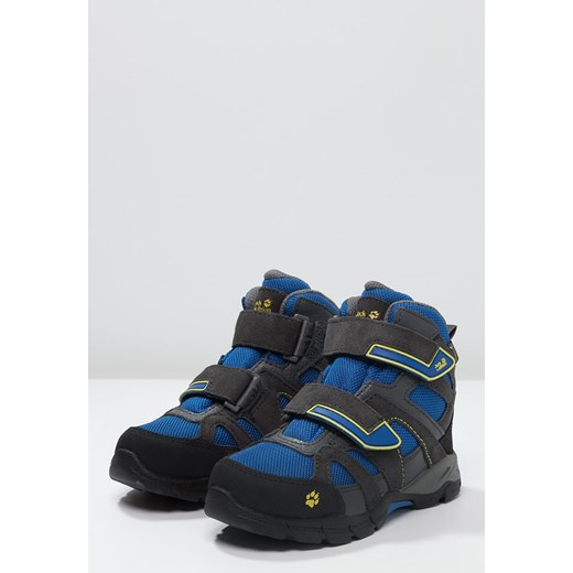 Jack Wolfskin VOLCANO TEXAPORE MID Buty trekkingowe classic blue zalando niebieski na rzepy