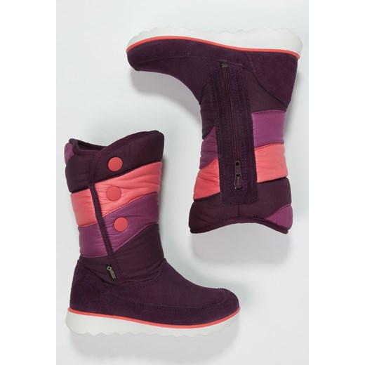 ecco ASPEN Śniegowce burgundy/fuchsia zalando czarny skóra