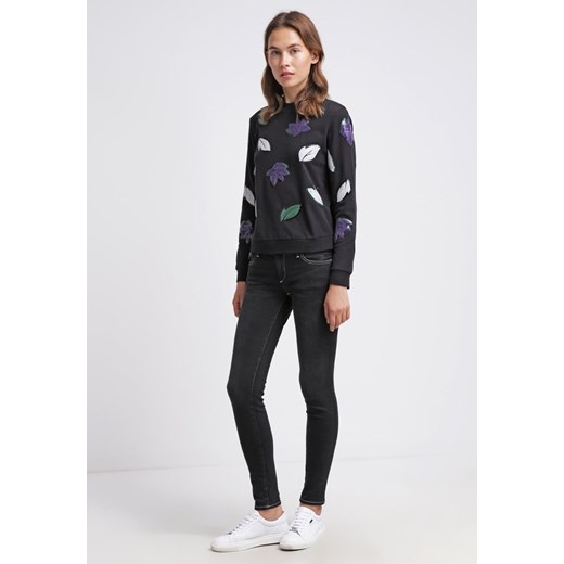 Sportmax Code PINA Bluza schwarz zalando bialy długie