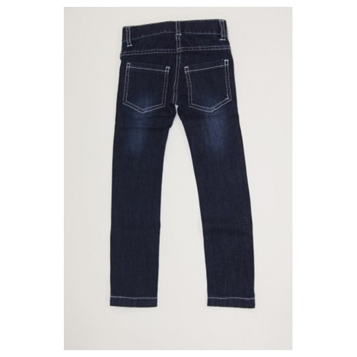 Spodnie jeansowe dla dziewczynki Kiki Kids "Country Idyll", rozmiar 110 piccolino-sklep-pl czarny materiałowe