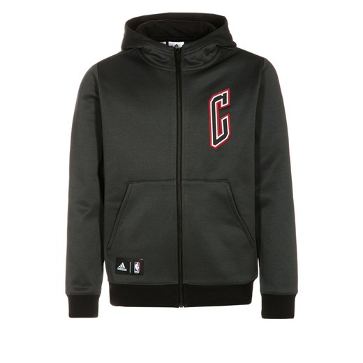 adidas Performance CHICAGO BULLS Bluza rozpinana black zalando szary Bluzy chłopięce rozpinane