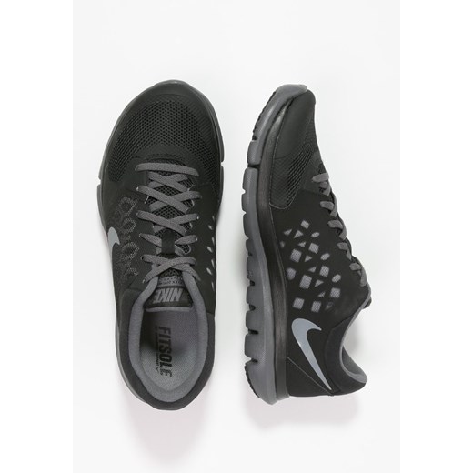 Nike Performance FLEX 2015 RUN Obuwie do biegania Lekkość black/cool grey/dark grey zalando szary do biegania