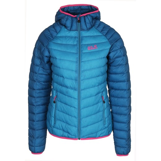Jack Wolfskin ZENON XT Kurtka puchowa dark turquoise zalando niebieski długie
