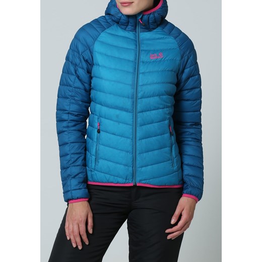 Jack Wolfskin ZENON XT Kurtka puchowa dark turquoise zalando niebieski jesień