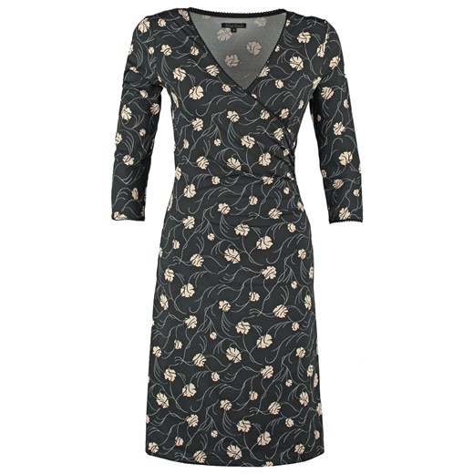 King Louie ART NOUVEAU Sukienka z dżerseju black zalando szary casual