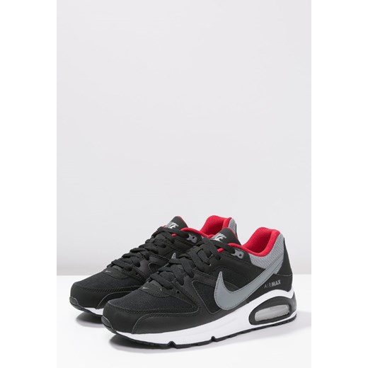 Nike Sportswear AIR MAX COMMAND Tenisówki i Trampki black/cool grey/gym red/white zalando szary sportowy