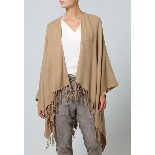 New Look FRINGE  Ponczo stone zalando bezowy boho