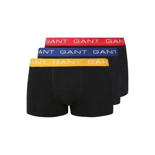 Gant 3 PACK Panty black zalando czarny abstrakcja