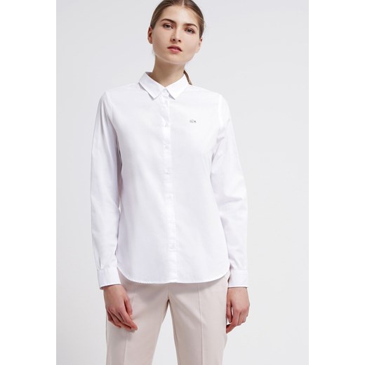 Lacoste Koszula blanc zalando bialy casual