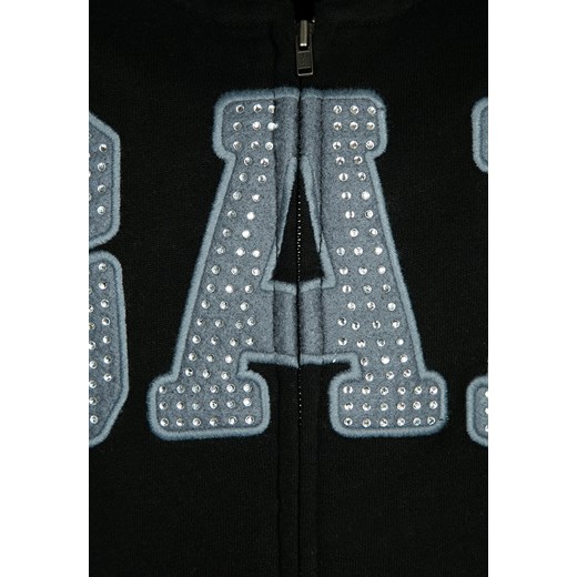 GAP Bluza rozpinana true black zalando niebieski Bluzy chłopięce rozpinane