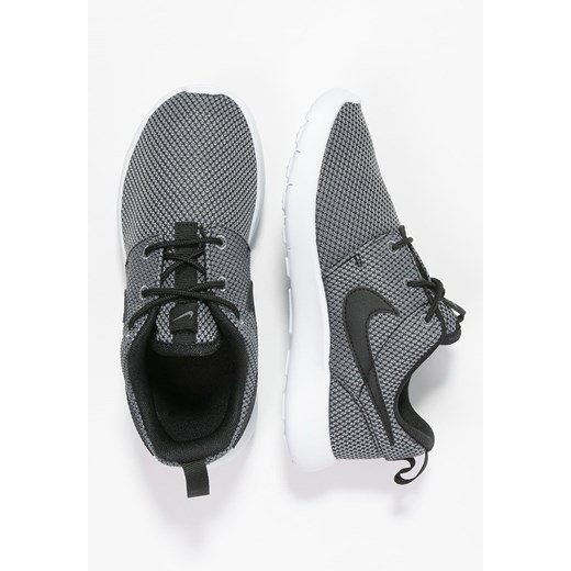 Nike Sportswear ROSHE ONE  Tenisówki i Trampki cool grey/black/white zalando szary skóra ekologiczna