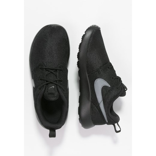 Nike Sportswear ROSHE ONE  Tenisówki i Trampki black/cool grey zalando czarny skóra ekologiczna