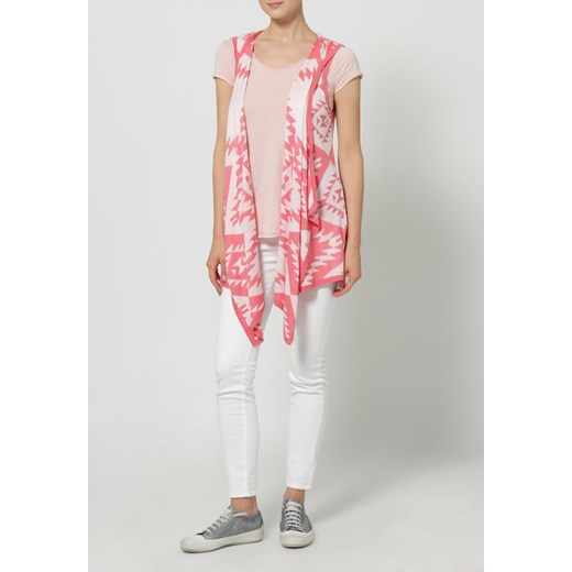 LASCANA Kamizelka koralle/crem zalando rozowy sportowy