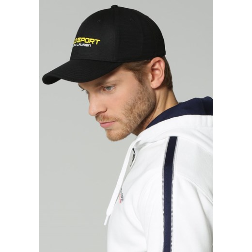 Polo Sport Ralph Lauren Czapka z daszkiem polo black zalando czarny poliester