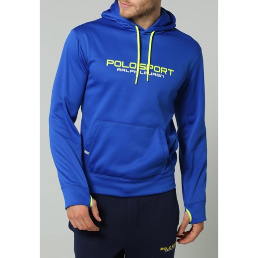 Polo Sport Ralph Lauren Bluza pacific royal zalando niebieski Bluzy męskie z kapturem