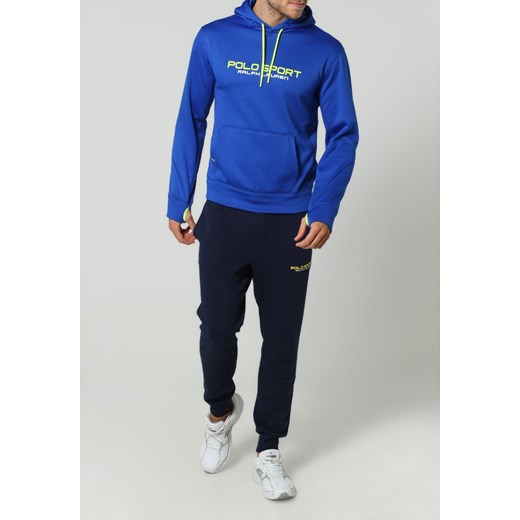 Polo Sport Ralph Lauren Bluza pacific royal zalando niebieski Bluzy męskie z nadrukiem