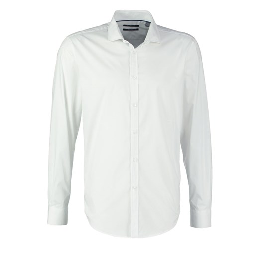 Esprit Collection EXTRA SLIM FIT Koszula biznesowa white zalando szary abstrakcyjne wzory
