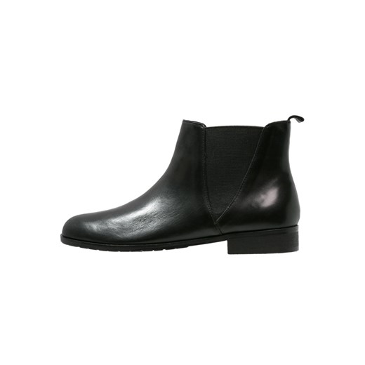 Pier One Ankle boot black zalando czarny abstrakcyjne wzory
