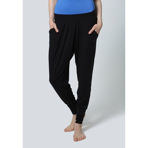Curare Yogawear Spodnie treningowe black zalando czarny glamour