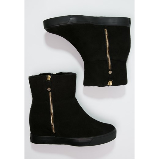 DKNY CLARISSA Ankle boot black zalando czarny bez wzorów/nadruków