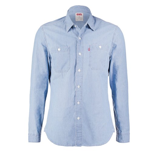 Levi's® Koszula light indigo zalando niebieski abstrakcyjne wzory