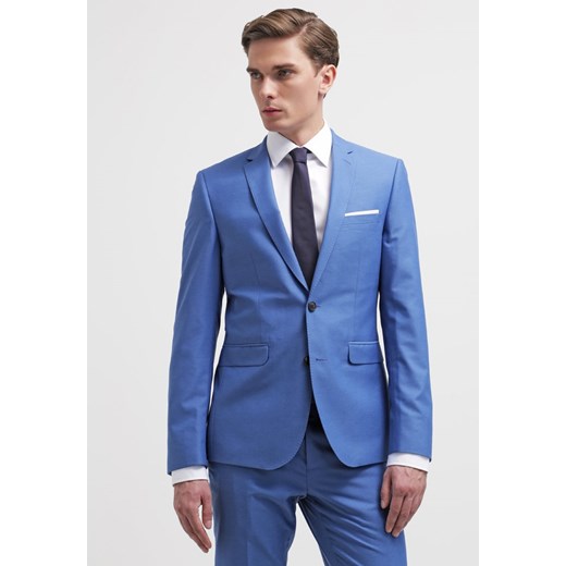 Burton Menswear London Garnitur blue zalando niebieski długie