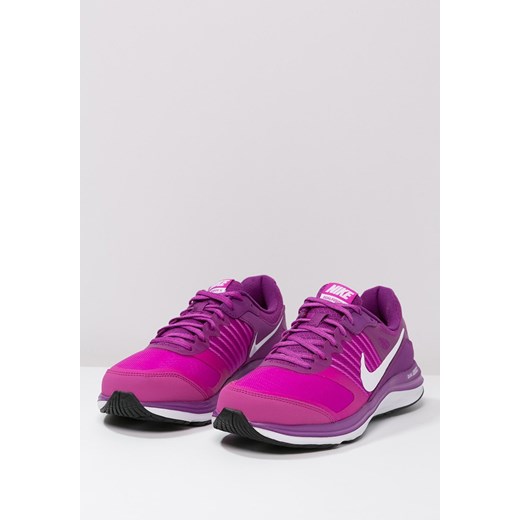 Nike Performance DUAL FUSION X Obuwie do biegania Amortyzacja pink flash/sunset glow/pink pow/fuchsia glow zalando fioletowy jesień