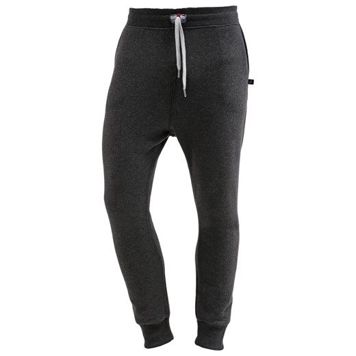 Sweet Pants Spodnie treningowe black marl/white zalando czarny abstrakcyjne wzory