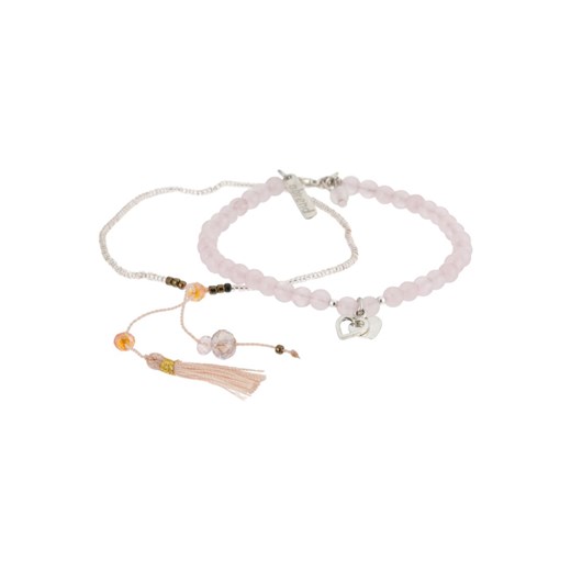 A Brend VALA SET Bransoletka multi zalando bialy bawełna