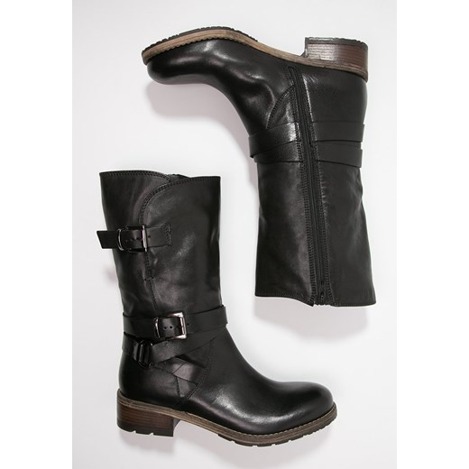 Clarks VOLARA MELODY Kowbojki i Buty motocyklowe black zalando szary bez wzorów/nadruków