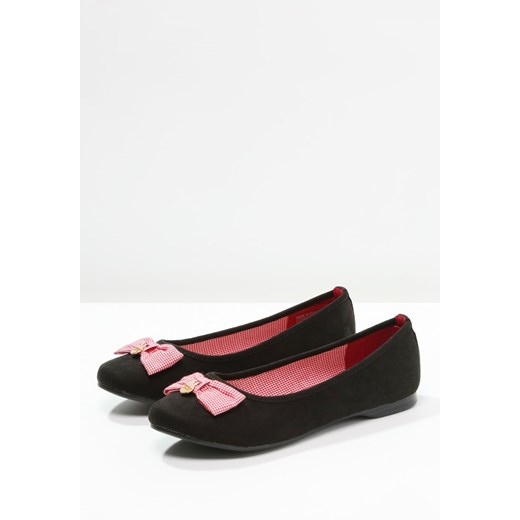 Anna Field Baleriny black zalando czarny Balerinki z kokardą