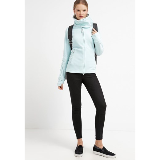 Bench FUNNELNECK Kurtka z polaru eggshell blue zalando mietowy Bluzy polarowe damskie