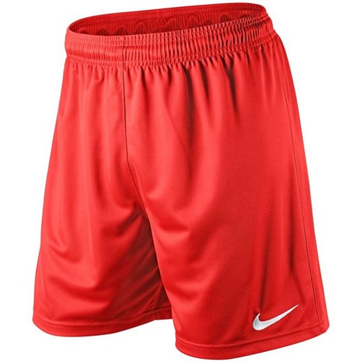 Spodenki piłkarskie Nike Park Knit Short Junior 448263-657 hurtowniasportowa-net pomaranczowy fit