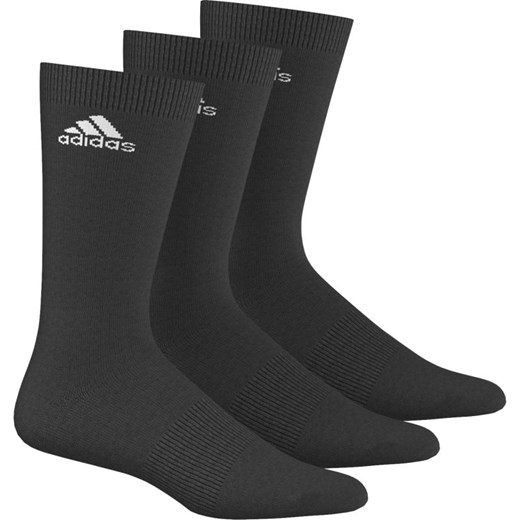 Skarpety adidas Performance Thin Crew Socks 3pak AA2330 hurtowniasportowa-net szary bawełna