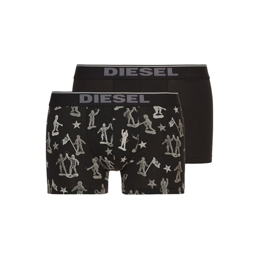 Diesel UMBX 2 PACK Panty black zalando czarny bawełna