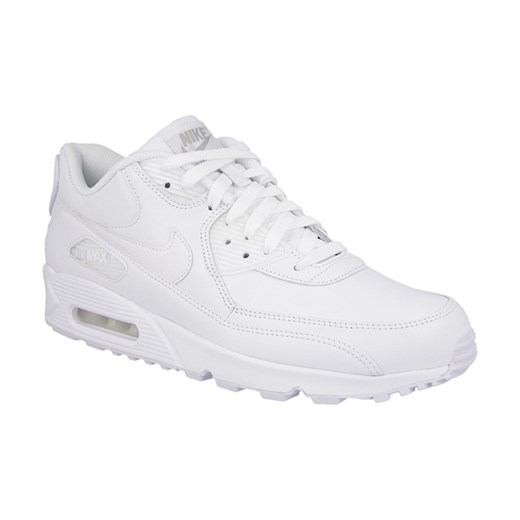 BUTY MĘSKIE SNEAKERSY NIKE AIR MAX 90 LEATHER 302519 113 sneakerstudio-pl szary skóra