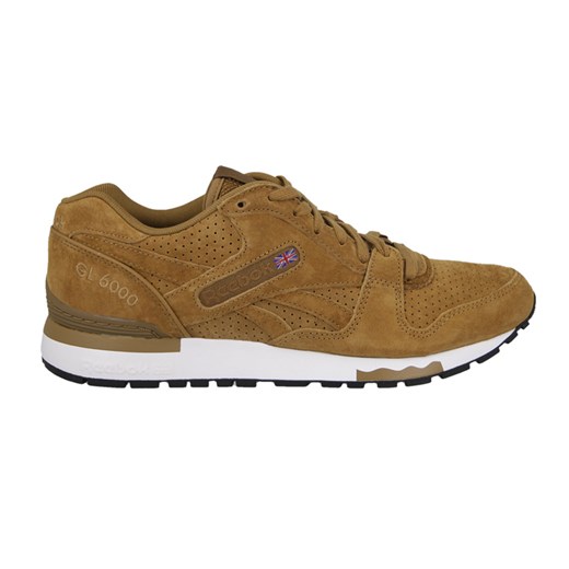 BUTY MĘSKIE SNEAKERSY REEBOK GL 6000 V66555 sneakerstudio-pl brazowy Sneakersy męskie