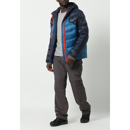 Jack Wolfskin SVALBARD II Kurtka puchowa moroccan blue zalando szary jesień