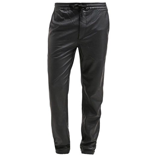 Minimum BOSKET Spodnie treningowe black zalando szary abstrakcyjne wzory