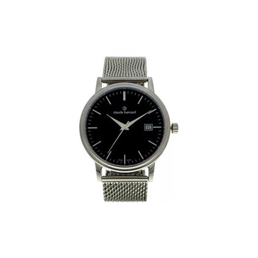 Zegarek męski Claude Bernard - 530073MNIN - GWARANCJA ORYGINALNOŚCI - DOSTAWA DHL GRATIS - GRAWER - RATY 0% swiss czarny klasyczny