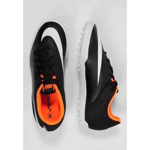 Nike Performance HYPERVENOM PRO STREET TF Korki Turfy black/white/total orange zalando czarny Korki męskie