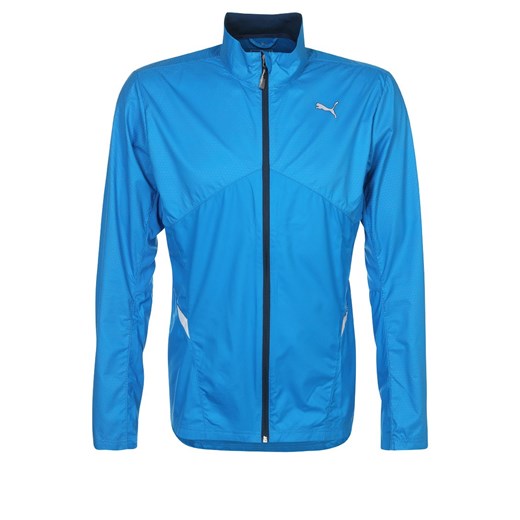 Puma NIGHT CAT Kurtka do biegania cloisonne zalando niebieski abstrakcyjne wzory
