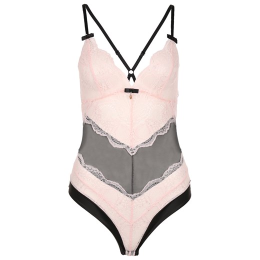 Hunkemöller ALINE Body schwarz zalando bezowy Body koronkowe