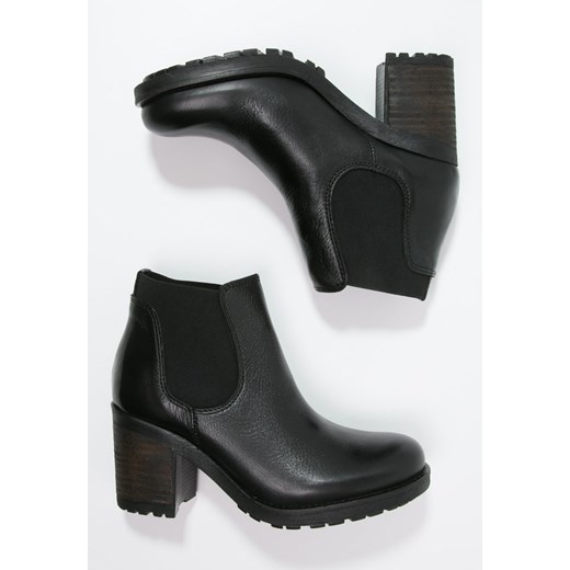 Shoe The Bear SOFIA Ankle boot black zalando czarny bez wzorów/nadruków