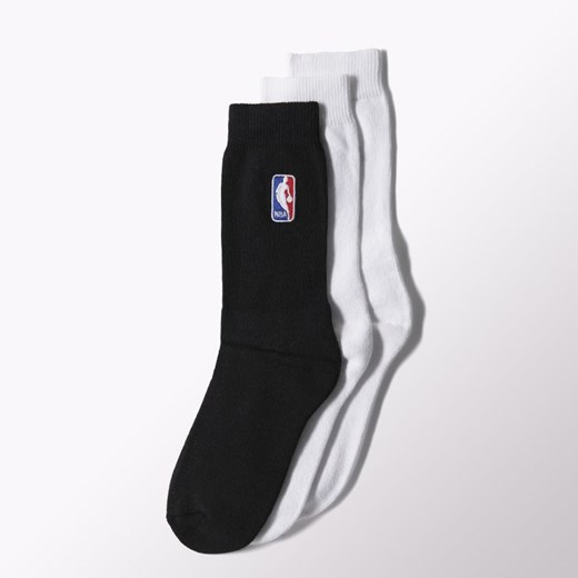Skarpety adidas NBA Socks Three-Pack G89558 hurtowniasportowa-net czarny bawełna
